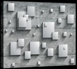 Consalnet Négyzetek, vászonkép, 60x40 cm méretben (C5-20163O4)