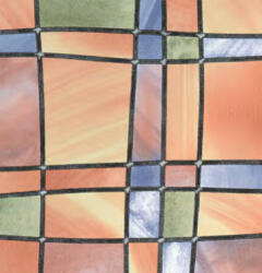 Vénilia Décor Gekkofix Barcelona Multi Coloured öntapadós üveg tapéta 67, 5 cm x 15 m (11805)