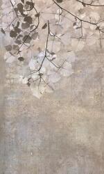 Dimex Bézs levelek fotótapéta, poszter, vlies alapanyag, 150x250 cm (MS-2-0366)