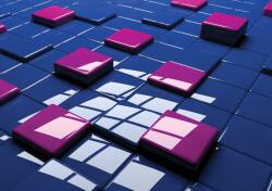 Consalnet Absztrakt 3D poszter, fotótapéta, Vlies (368 x 254 cm) (C1-2577V8)