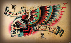 Consalnet Regret nothing poszter, fotótapéta Vlies (312 x 219 cm) (C1-1346VEXXL)