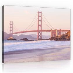 Consalnet Vászonkép, Golden Gate, 100x75 cm méretben (C5-10895O1)