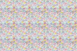 Dimex Vlies Fotótapéta - Passport Stamps Collection - 375x250 cm (MS-5-2121)