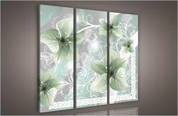 Consalnet Liliom minta, 3 darabos vászonkép, 90x80 cm méretben (C5-934S6)