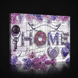 Consalnet Vászonkép, Home, 100x75 cm méretben (C5-2619O1)