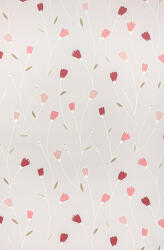 Rasch Piros -bordó virág mintás tapéta (203165) (203165)