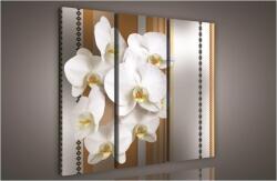 Consalnet Orchidea minta, 3 darabos vászonkép, 90x80 cm méretben (C5-828S6)