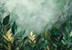 Consalnet Zöld levelek - zöld foltok poszter, fotótapéta, Vlies (416 x 290 cm) (C1-15457VEXXXXL)