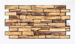 GRACE 3D PVC falpanel Natúr drapp palakő mintás (TP10006921)