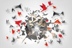 Consalnet Origami poszter, fotótapéta Vlies (312 x 219 cm) (C1-2211VEXXL)