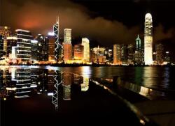 Consalnet Hongkong éjszaka poszter, fotótapéta (152, 5 x 104 cm) (C1-4-003VEL)
