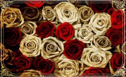 Consalnet Rózsák poszter, fotótapéta, Vlies (104 x 70, 5 cm) (C1-3101VEM)