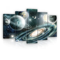 Consalnet Vászonkép 5 darabos, Bólygó képek az űrből 100x60 cm méretben (C5-11896S17)