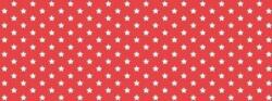 Vénilia Décor Gekkofix STARS RED öntapadós tapéta 45 cm x 2 m (13415)