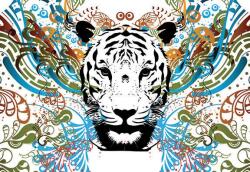 Consalnet Tigris poszter, fotótapéta (104 x 70, 5 cm) (C1-2186VEM)
