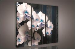 Consalnet Orchidea minta, 3 darabos vászonkép, 90x80 cm méretben (C5-842S6)