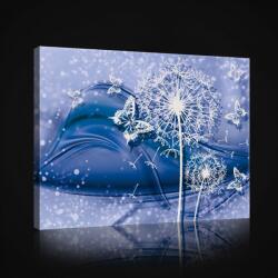 Consalnet Vászonkép, Pitypangok és pillangók, 100x75 cm méretben (C5-2682O1)