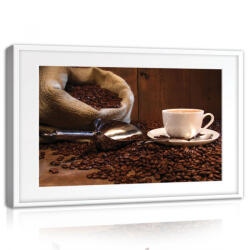 Consalnet Kávé, vászonkép, 60x40 cm méretben (C5-10916O4)