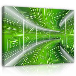 Consalnet Vászonkép, Zöld Alagút, 100x75 cm méretben (C5-10074O1)