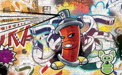 Consalnet Graffiti poszter, fotótapéta (416 x 254 cm) (C1-1395VEXXXL)