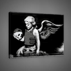 Consalnet Vászonkép, Fallen Angel by Banksy, 80x60 cm méretben (C5-2031O6)