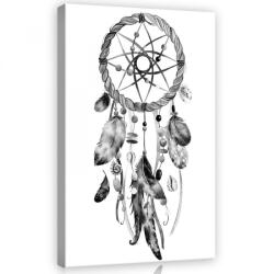 Consalnet Álomfogó fekete-fehérben, vászonkép, 40x60 cm méretben (C5-10833O4)