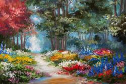 Dimex Vlies Fotótapéta - Colorful forest - 375x250 cm (MS-5-2030)