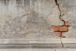 Dimex Vlies Fotótapéta - Detail of a crumbling old wall - 375x250 cm (MS-5-2678)