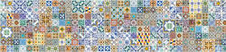 Dimex PORTUGAL TILES öntapadós konyhai poszter, 260x60 cm (KI-260-097)