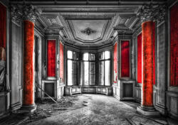 Consalnet Romos kastély szoba poszter, fotótapéta, Vlies (368 x 280 cm) (C1-13318V10)