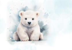 Consalnet Kicsi jegesmaci poszter, fotótapéta, Vlies (208 x 146 cm) (C1-15217VEXL)