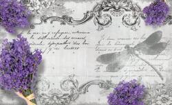 Consalnet Levél levanderrel poszter, fotótapéta (104 x 70, 5 cm) (C1-1799VEM)