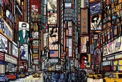 Dimex TIMES SQUARE fotótapéta, poszter, vlies alapanyag, 375x250 cm (MS-5-0013)