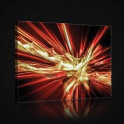 Consalnet Tűz minta, vászonkép, 60x40 cm méretben (C5-2562O4)