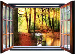Consalnet Ablakból a kilátás vlies poszter, fotótapéta 2079VEZ4 /201x145 cm/ (2079-VEZ4)