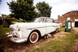 Dimex Vlies Fotótapéta - Old retro car - 375x250 cm (MS-5-2723)