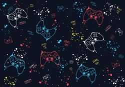 Consalnet Színes kontrollerek II. variáció poszter, fotótapéta, Vlies (300 x 210 cm) (C1-14794VX6)