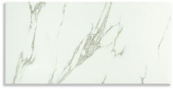 DMS Öntapadós PVC csempepanel, 4db-os csomag, Csontfehér-barna márvány, 30 x 60 cm (PS-0002)