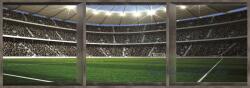 Consalnet Stadion ablakon át vlies poszter, fotótapéta 742VEEXXL /624x219 cm/ (742-VEE-XXL)