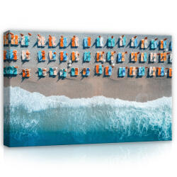 Consalnet Napozóágyak, vászonkép, 60x40 cm méretben (C5-12737O4)