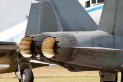 Dimex Vlies Fotótapéta - Fighter jet engine - 375x250 cm (MS-5-2826)