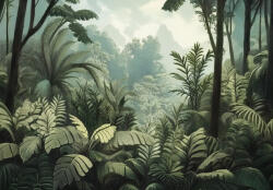 Consalnet Dzsungel részlet poszter, fotótapéta, Vlies (300 x 210 cm) (C1-15517VX6)