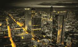 Consalnet View City Aerial of Frankfurt poszter, fotótapéta (312 x 219 cm) (C1-330VEXXL)