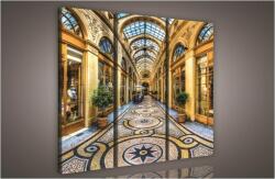 Consalnet Folyosó, 3 darabos vászonkép, 90x80 cm méretben (C5-420S6)