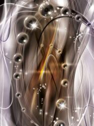 Consalnet Absztrakt gömbök poszter, fotótapéta, Vlies (184x254 cm, álló) (C1-3256V4A)