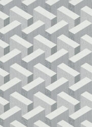 Erismann Szürke-antracit 3D mintás tapéta (Collage 10382-10) (10382-10)