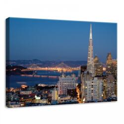 Consalnet Város, vászonkép, 70x50 cm méretben (C5-11574O7)