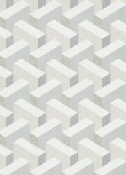 Erismann Fehér-szürke 3D mintás tapéta (Collage 10382-02) (10382-02)