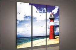 Consalnet Világítótorony, 3 darabos vászonkép, 90x80 cm méretben (C5-850S6)