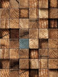 Consalnet Fa hasábok poszter, fotótapéta, Vlies (206x275 cm, álló) (C1-3163VEA)